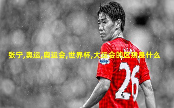 张宁,奥运,奥运会,世界杯,大运会的区别是什么